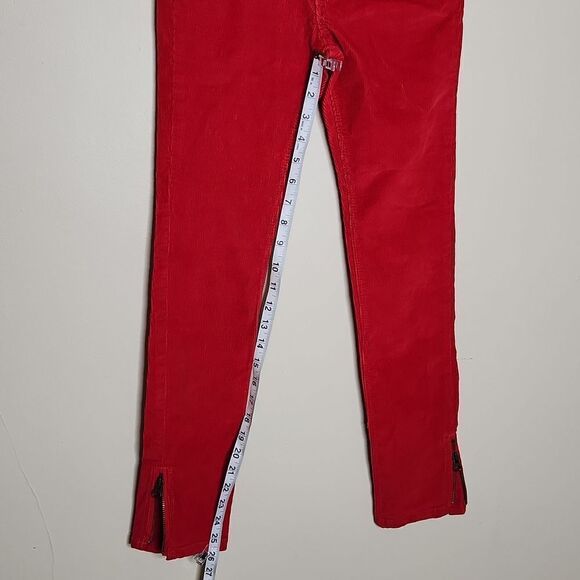 Gap Kids Super Skinny Red Slim fit corduroy Pants - Picture 9 of 9